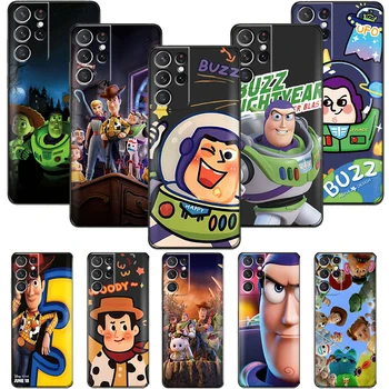 Desene animate Disney Toy Story Pentru Samsung Galaxy 20 21 FE 22 Ultra Plus 5G S10 S10E Lite Plus 5G Caz de Telefon rezistent la Șocuri