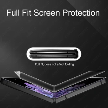 Moale, Plin de Acoperire Ecran Protector pentru Samsung Galaxy Z Flip 3 4 5G Flexibil Moale Hidrogel Film pentru Z Flip4 Flip3 Film Protector