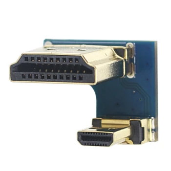 Pastall Adaptor HDMI Pentru Raspberry Pi 4B, HDMI Male to Mini HDMI de sex Masculin Adaptor Convertor de Mare Viteză Conector