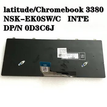 Brand Original NOU NE tastatura Pentru Dell Latitude 3380 tastatură NSK-EK0SW/C PK131WW2A01 Chromebook 3380 D3C6J 0D3C6J 8T3DF