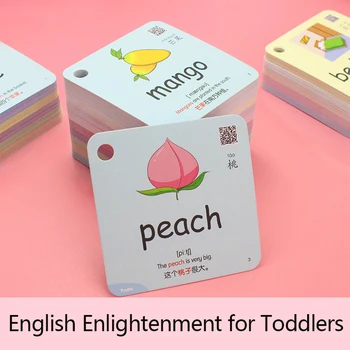 20 De Categorii De 600 De Cuvinte Cunoaștere Carte De Învățare Forma De Animale De Culoare Montessori Învățământ Chineză Engleză Carduri Flash Pentru Copii