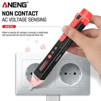 ANENG VC1010 Digital AC/DC Tensiune Detectoare Inteligente Non-Contact Tester Pen Metru 12-1000V Curent Electric de Testare a Senzorului de Creion
