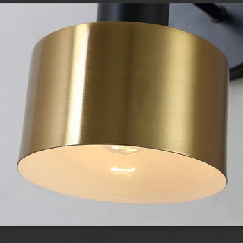 Nordic modern, simplu restaurant moda galvanizare aur candelabru designer de artă dormitor lampă de noptieră bucătărie Candelabru