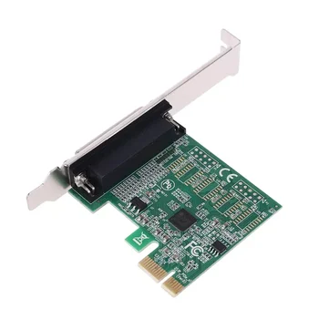 Portul paralel DB25 25Pin PCIE Riser Card LPT Imprimanta la PCI-E Express Converter 1XCB