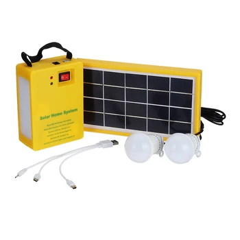 3.5 W Panou Solar De Urgență Kit De Lumina Solară Bec În Aer Liber De Urgență De Economisire A Energiei Lumina Solara Panou Solar Generator De Sistem