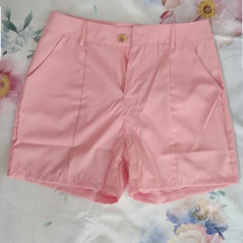 Haine de vară pentru Femei pantaloni Scurți Seturi Tricou cu Maneci Lungi Decupate Seturi Roz de Imprimare Set de pantaloni Scurți cu Ridicata de Articole de sex Feminin Set de Două Piese