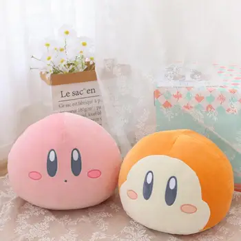 30*34CM KAWAII Kirby Serie de desene animate Anime Kirby se Clătina Dee jucării de Pluș Drăguț moale Perna Fete pentru Copii Cadou de Vacanță