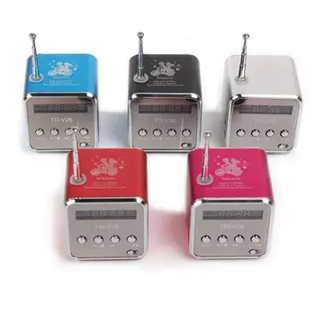 Bluelans Mini Radio Fm Digital, Boxe Portabile Cu Receptor Radio Fm, Suport SD/TF Card Pentru Music Player Mp3 USB de Încărcare