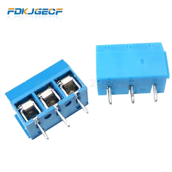 10buc/lot KF301-5.0-2P KF301-3P Teren 5.0 mm cu Pin Direct 2P 3P Șurub PCB Terminal Bloc Conector 2PIN 3PIN