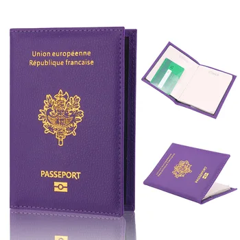 RFID Uniunii Europene, Franța Deținător de Pașaport Acoperă Manșon de Protecție ID Card Bancar Document de Călătorie Sac de Depozitare Cadou Bărbat Femei