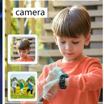 Copiii Viziona Copilul SOS Apel de Telefon pentru Copii Încheietura mîinii Ceas folosi Cartela Sim Foto rezistent la apa IP67 Ceas Inteligent Copii Cadouri Pentru IOS Android