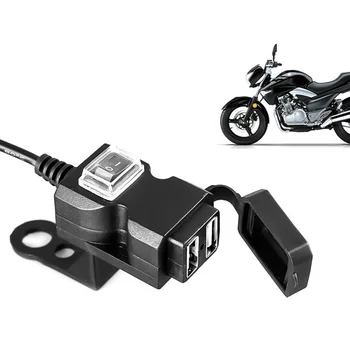 Ghidon motocicleta Incarcator Adaptor Priza de Alimentare USB PENTRU Suzuki DL 650 V STROM GSF 600 DE GSXF Intruder 1400 Bandit 1250