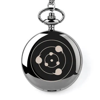 Acril Oglindă Creștere Serie Ceasuri de Buzunar Steampunk Celebre de Desene animate Anime Tema Flap Vintage de Buzunar Ceas reloj de bolsillo