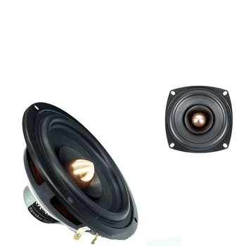 4 Inch HiFi Stereo Difuzor Audio, Gama Completa 8/ 4 Ohm pământuri Rare magneți din Neodim Fier Audio Difuzor, 25W Car Audio Difuzor