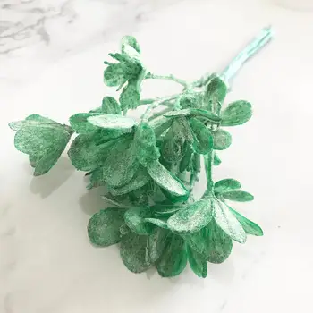 6pcs/10buc Plastic Verde con de pin vaze pentru decor nunta flori decorative coroane de crăciun Artizanat plante artificiale