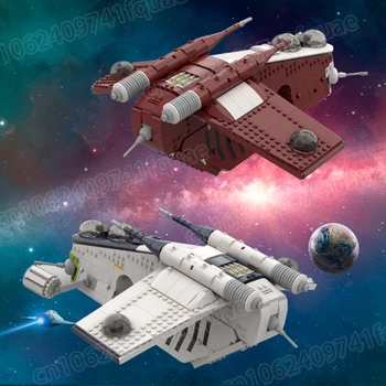 Umbra Legiunea Republic Gunship mod de set cu MOC-75626 Model Blocuri Kit Spațiu Războaie Copii Jucarii Educative Jucarii cadou