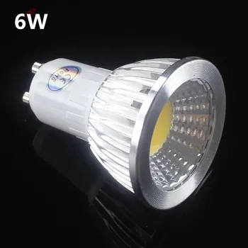 Super Bright LED lumina Reflectoarelor Bec GU10Light Estompat Led 110V 220V AC 6W 9W 12W LED GU5.3 GU10 COB lampă cu LED-uri de lumină GU 10 led GU5.3
