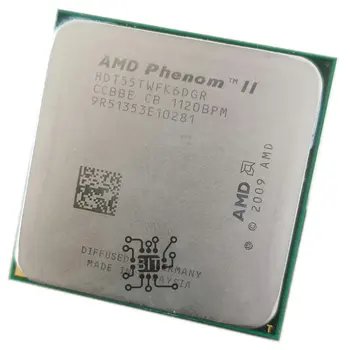 Transport gratuit AMD Phenom II X6 1055T 1055 2.8 G 95W Six-Core CPU procesor HDT55TWFK6DGR Socket AM3