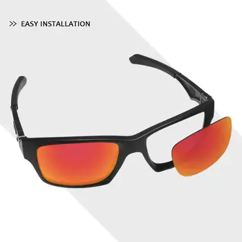 Firtox Adevărat Îmbunătățită Lentile de Înlocuire pentru Oakley Batwolf OO9101 ochelari de soare (Non Lentile Polarizate)-Crystal Clear