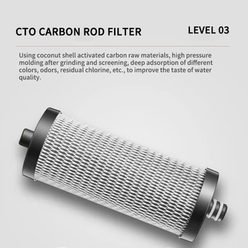 3PCS Filtru de Apă Potabilă Apa de Bucătărie Purificator de Apa Sistem de Înlocuire Cartuș Filtru de Carbon Ultrafiltrare Filtro