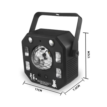 ALIEN 4IN1 RG Modele Proiectorul cu Laser Stroboscop Magic Ball UV Blacklight Etapă Efect de Iluminare DJ Disco Dance Party Nunta Lampa