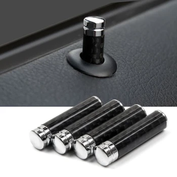 Ușa Mașinii De Blocare Pin De Ridicare Șurub De Ornamente Din Fibră De Carbon Pentru Mercedes Benz C E Cia-Ul Gla, Glk Ml Glc Gle Gls Slk-Class W205 W204 W212 W21