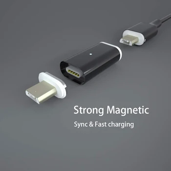 Android Micro USB Magnetic Adaptor Încărcător Pentru Samsung Xiaomi Redmi Huawei Honor LG MOTO ZTE Cablu USB