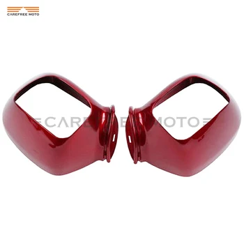 Red Motocicletă Lateral Spate, Oglinzi Capacele Carcasei caz pentru Honda Glodwing GL1800 2001-2011 05 06 07 08 09 10