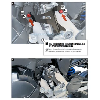 Accesorii motociclete Protector Guard Manetei Schimbătorului de Viteze Capac de Protecție Pad se Potrivesc Pentru BMW F900XR F900R F 900 R XR 2020 2021 -