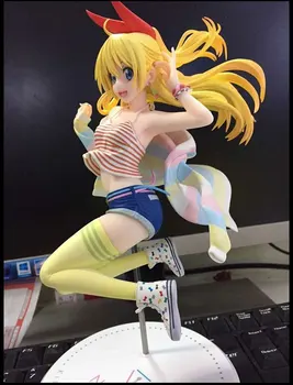 Noul Anime Figura 23 CM Nisekoi Kirisaki Chitoge 1/8 Scale PVC Acțiune Figura Figurine de Colectie Model de cadou de Crăciun Figura