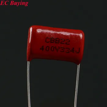 10buc CBB Metalizate Film de Poliester Condensatoare CBB22 Condensator 0.022 uf 0.01 uf 0.047 0.1 uf uf 0,22 uf 0.33 0.47 uf uf-3.3 uf 400V