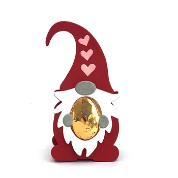 Valentine Gnome Ou Titularul Scrapbooking Tăiere De Metal Moare Șabloane Timbre Ambarcațiunile De Ștanțare Die Cut Nou 2022 Petrecere De Luare De Card