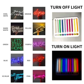 Pace și iubire Forma de Neon Semn Desktop Lumini LED-uri Lumina de Neon Lampa de Masa pentru Casa Dormitor Bar Magazin de Decor Cadou pentru Baieti Adolescenti