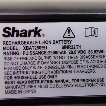 Nou, original, de 2900mah 28.8 V 83.52 Wh baterie pentru rechin XBAT250EU baterii