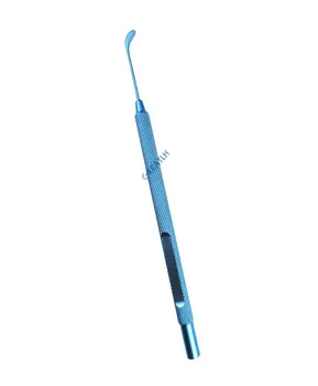 Oftalmic Aliaj de Titan Epiteliului cornean spatula autoclavabile instrument de ochi