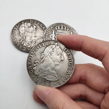 Chile 1786 Monedă Comemorativă de Colectare Caroius Harul lui Dumnezeu Decor Acasă Meserii Suveniruri Desktop Ornamente Cadou