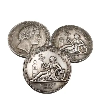 1835 Germania Monedă Comemorativă De Colectare Von Nurnberg Nach Furth Suveniruri Acasă Decorare Meserii Desktop Ornamente Cadou