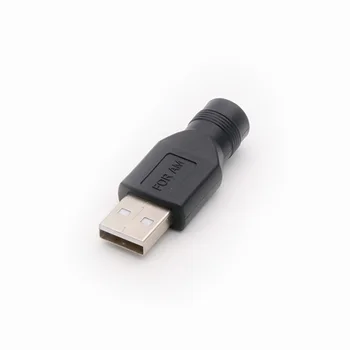 10buc USB Tip Plug de sex Masculin pentru a 5521 Conectorul DC 2.1*5.5 mm Jack de Alimentare Conector de Alimentare DC 5.5x2.1 Adaptor De Înaltă Calitate