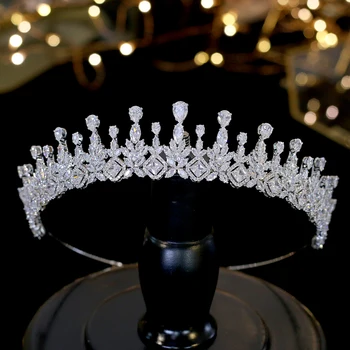 ASNORA Rafinat Diademe Simplu Coroana de Cristal de sex Feminin de Mireasa Frizură Mireasa Absolvire Bijuterii Accesorii de Par A00579