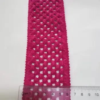 5Yards Gol întinde de tricotat dantelă Asieta Artizanat lucrate Manual 6 cm și 8 cm lățime DIY Dantelă Panglică chingi Elastice Accesorii de Cusut