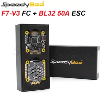 SpeedyBee F7 V3 50A Stiva F722 de Control al Zborului+BL32 50A 4in1 ESC3~6S Lipo cu Blackbox Analizor Potrivit pentru FPV Freestyle Drone