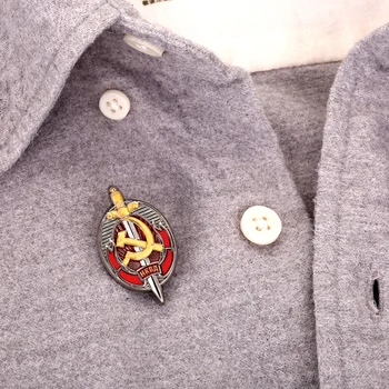 CCCP USSR Sovietice Lucrător de onoare al Ordinului armatei ruse emblema Rusiei Pin KGB Insigne, Medalii, Insigne