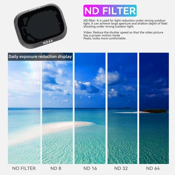 DJI Mini 3 Set de filtre Kit pentru DJI Mini 3 Pro aparat de Fotografiat Lentilă de Sticlă Optică Mcuv Cpl ND8 ND16 ND32 ND64 PL Filtre Drone Accesorii