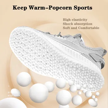 Iarna Cald Termică Tălpi Îngroșa Moale Respirabil Introduce Unisex Cizme Pad Unic Absorbție de Șoc Sport Branțuri pentru Pantofi Femei