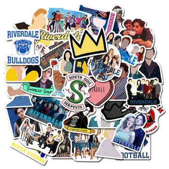 50pcs Riverdale show tv fani cadou decor Autocolant DIY scrapbooking album de Bagaje, Laptop, Telefon, Masina decal Autocolant impermeabil