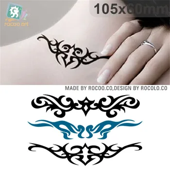 Body Art Impermeabil Tatuaje Temporare Autocolant Pentru Barbati Femei Individualitatea 3D Totem Design