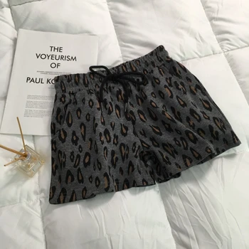 Femei Casual Respirabil Leopard Pantaloni pantaloni scurți Strânse de Fitness Slim loose Pant Femei Plus Dimensiune Ochi de 3-culoare Push-up Pantaloni
