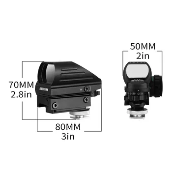 Digital Vizor Electronic pentru nikon Canon SONY, Fuji, pentax, Olympus Camera DV Focalizare Hot shoe Ușor de Urmărire Sportive Scopul