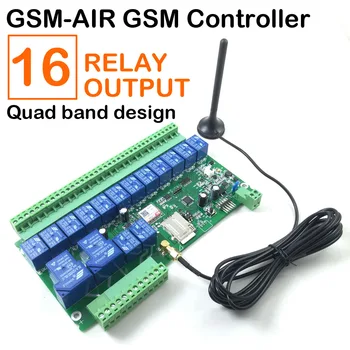 2G 4G 16ch GSM inteligent al comutatorului releului controller Mod de 16 texte SMS pentru comutarea releului cu apelare-in de control de la distanță