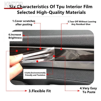Pentru WEY REZERVOR de 300 de 20-21 Auto Interior Consola centrala Transparent TPU Folie de Protectie Anti-scratch Repair Filmul Accesorii Refit